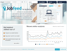 Tablet Screenshot of jobfeed.nl